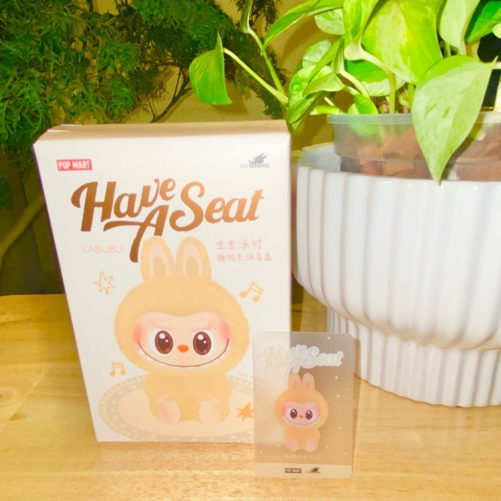 New! Pop Mart Labubu 'Have A Seat' Baba - Picture 2 of 6